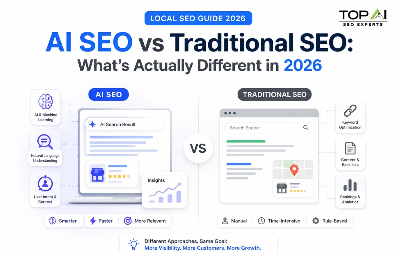 AI SEO vs Traditional SEO What’s Actually Different in 2026